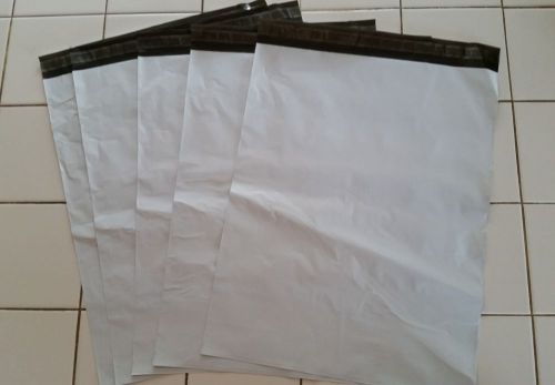 5 Poly Mailers New 14.5&#034; x 19&#034; Self Sealing Bags