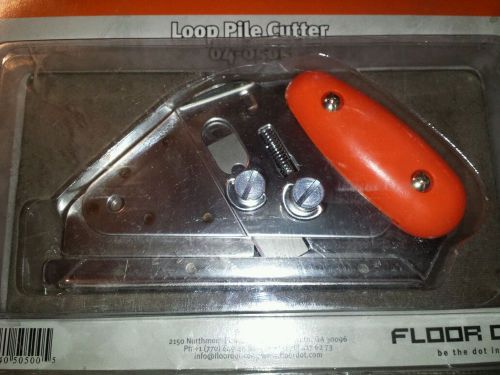 Nib floor dot loop pile cutter carpet tool 04-0505 for sale