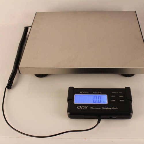 Stainless Steel 300KG Digital Shipping Post Weight Scale Postage with Charger