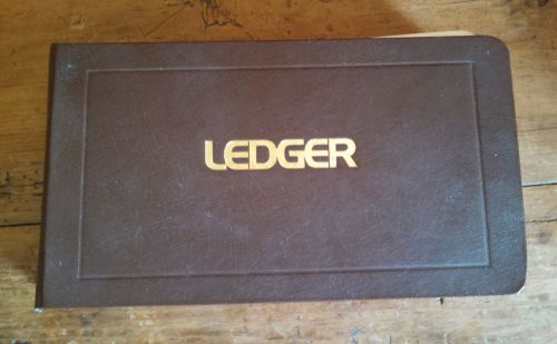 Vintage Ledger / Vernon McMillan Inc. ~ The Royal Line / Debit-Credit-Balance