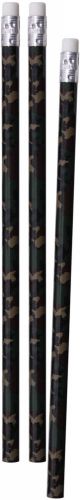 Woodland Camouflage Pencils 3 Pack
