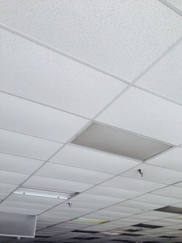 Acoustical White Ceiling Tiles with Grid, 15,000 Sq foot, 2&#039; x 4&#039; x 1/2&#034; thick