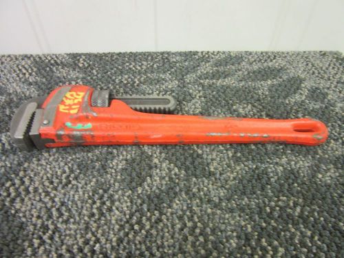 RIDGID HD HEAVY DUTY PIPE WRENCH 14&#034; MADE IN USA EXCELLENT CONDITION