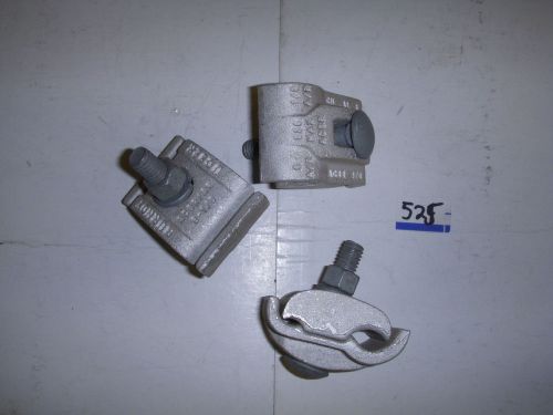 Burndy UC32R Tapit parallel clamp -NEW- LOT OF 26 (#525)