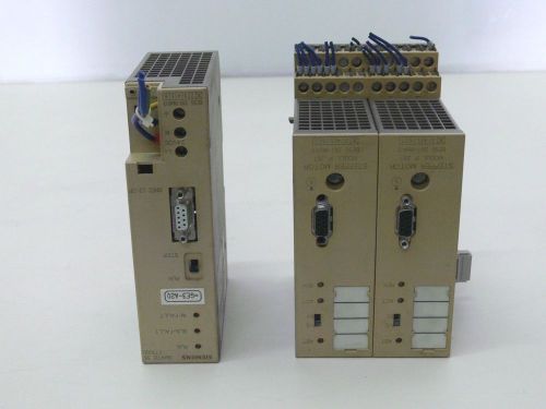 Lot of 2 Siemens 6ES5 267-8MA11 Simatic Stepper Motor, 3188MB13 Interface module