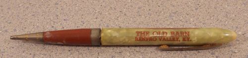 Vintage  Mechanical Pencil The Old Barn Renfro Valley KY