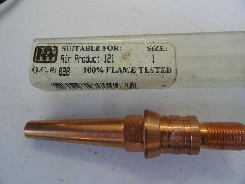 NTT, Air Products Style 121 Torch Tip, Size 1, Acetylene