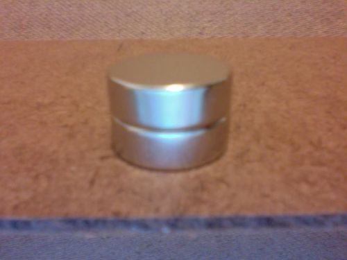 2 N52 Neodymium Cylindrical (3/8 x 1/8) inch Cylinder Magnets.