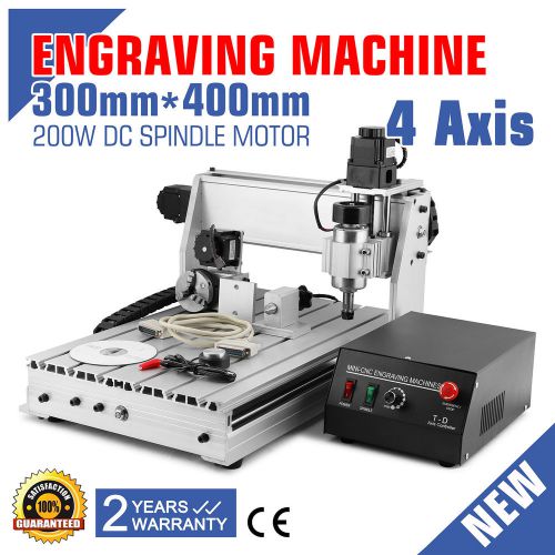 4 axis cnc router engraver engraving durable carving aluminum alloy popular for sale
