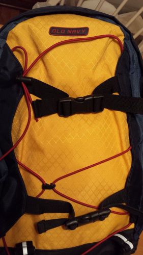 OLD NAVY BACKPACK WITH RUBBER CARRY HANDLE AND RUBBER BOTTOM