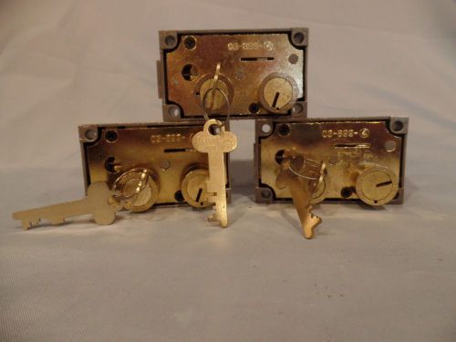 3 Diebold 175-06 RH Safe Deopsit Locks
