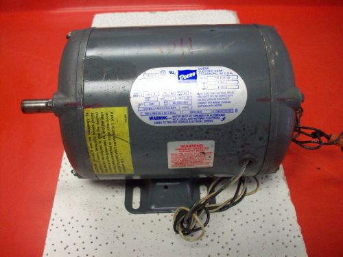 Milnor Wash Motor, 1 ph. 1/2 H.P. 115/220 volts, 35 lb. machine