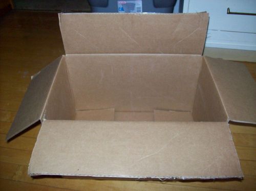 10 used Packing Shipping Boxes Cartons 17 x 11 x 9