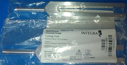 MILTEX Aluminum Alloy Tuning Fork C-512 Vibrations Premium Grade INTEGRA New