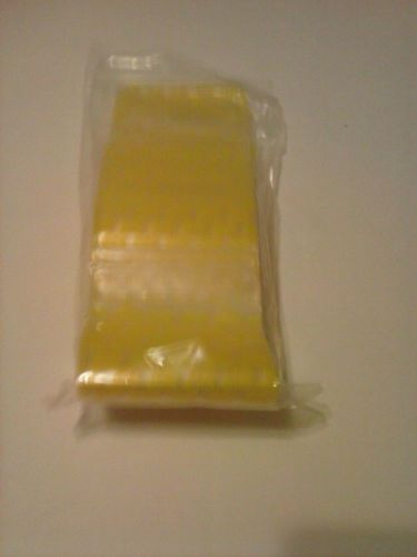 200 Clear with Yellow Buses  Mini Bags Ziplock Baggies  2&#034; x 2&#034;