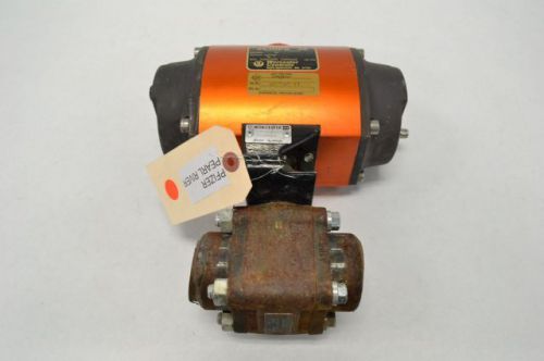 Worcester controls 11/2b4446pmsw 120psi 20 actuator 1-1/2 in ball valve b210523 for sale
