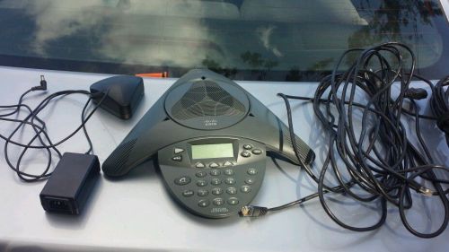 Cisco CP-7936 IP Conference Phone / VoIP Conf Phone / complete w/ power adapter