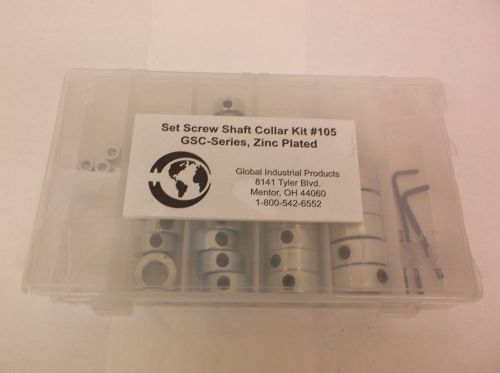 38 Piece Set Screw Shaft Collar Kit #105  (A54S)