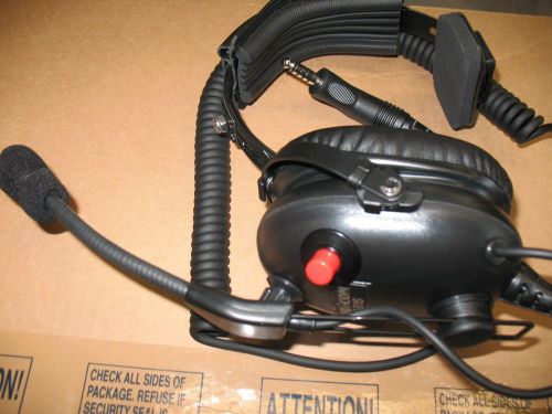 NEW FIRECOM FH-51S OVER THE HEAD HEADSET 1 SIDED