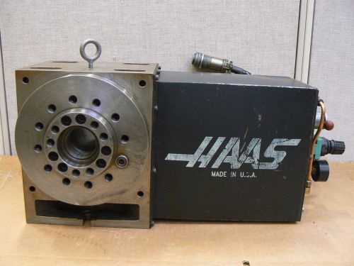 Haas HRT 210 Rotary Table Indexer 8-1/4&#034; Diameter Fully Functional 4th Axis Air