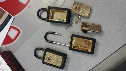 SUPRA-C vintage realtor lockbox with 1 key - Lot of 3