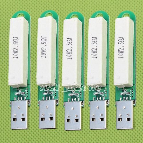 5PCS 2A USB Current Tester USB Load Tester Mobile Power Current Detection