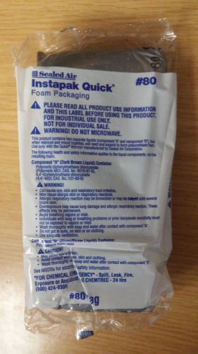 Instapak #80 Quick Foam Packaging IQBLK00-80 (requires warmer) - New Case of 120