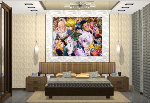 Anime,Hunter Hunter,Canvas Print,HD,Banner,Decal,Wall Art