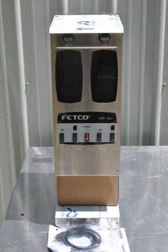 New fetco gr-2.2 dual hopper portion controlled coffee grinder for sale