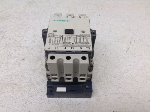 Siemens 3TF48 Starter Contactor 92/110 VAC Coil 100 Amp Size 3