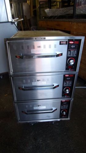 Narrow width 3 drawer warmer, Hatco built-in, Never used HDW-3BN