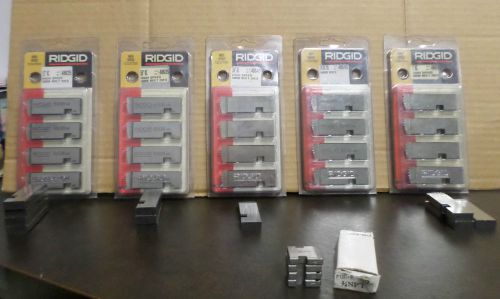 Ridgid high speed 500b bolt die lot for sale