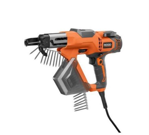 Ridgid 3 in. drywall and deck collated screwdriver compact design power tool for sale