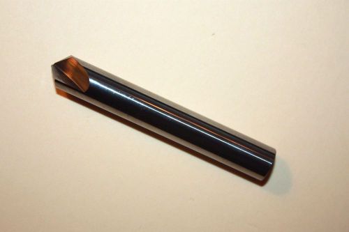 3/8&#034; 120 degree carbide 2 flute chamfer mill ~new! for sale