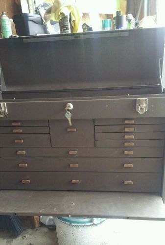 Brown 52611 Kennedy 11 drawer top chest