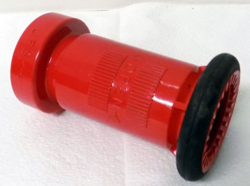 Vintage u.f.s. model 1575 1.5&#034; plastic adjustable fire hose nozzle assembly i575 for sale