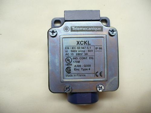 Telemecanique ZCKL1H7 Limit Switch Body 10A, 1NO/1NC, 2-Pole for XCKL Series