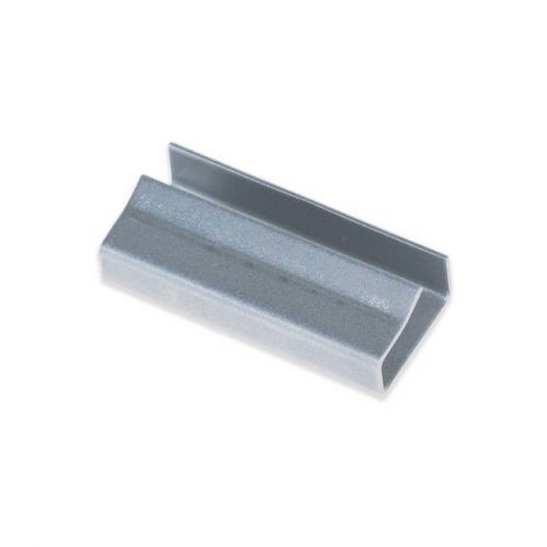 &#034;Metal Poly Strapping Seals, Open/Snap On, 1/2&#034;&#034;, 1000/Case&#034;