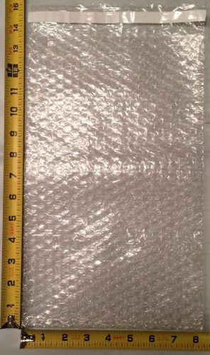 25 8x14 Clear Protective Self-Sealing Bubble Out Pouches / Bubble Bags