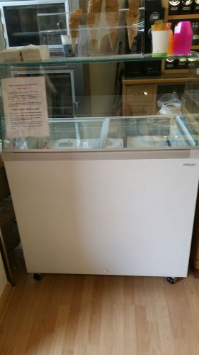 6 months old Fricon Ice Cream Freezer dipping Cabinet