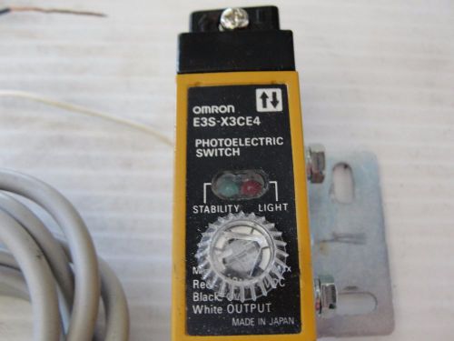 New Omron Photoelectric Switch, E3S-X3CE4