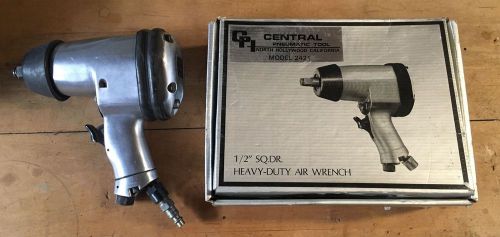 Central Pneumatic 1/2 drive Air Impact Wrench Made in Japan with Original Box