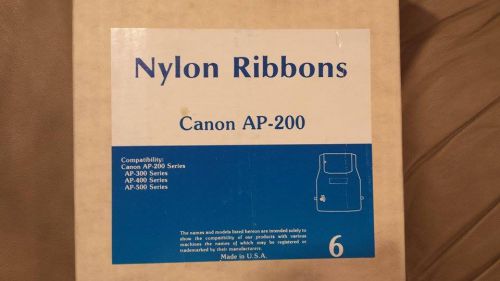 Canon AP-200 Nylon Ribbons New in Package/Box damaged