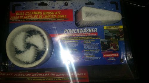 636893341007 power washer dual cleaning brush kit kit