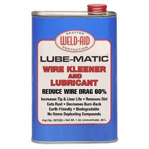 Weld Aid Weld-Aid Lube-Matic Economy Wire Kleener and Lubricant, 46 oz