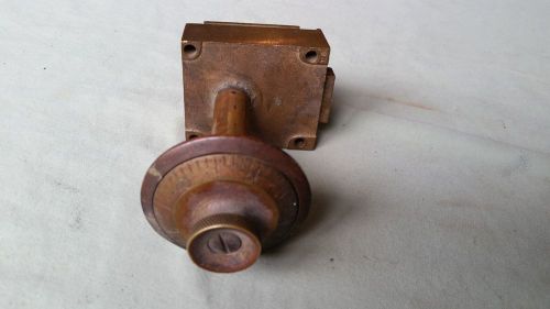 Vintage Corbin Combination Safe Lock w/ Dial &amp; Ring