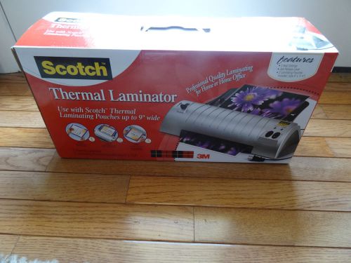 Scotch Thermal Laminator 2 Roller System (TL901) Plus Pack of 20 Pouches 4&#034;X6&#034;