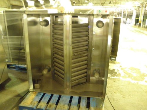 HALTON DI 48&#034;X48&#034;X24&#034; V TYPE ISLAND GREASE EXHAUST SS HOOD WITH FILTERS