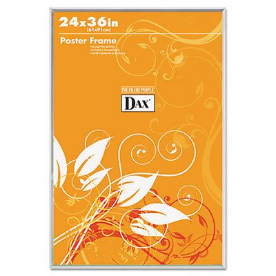 U-channel poster frame, contemporary clear plastic window, 24 x 36, clear border for sale