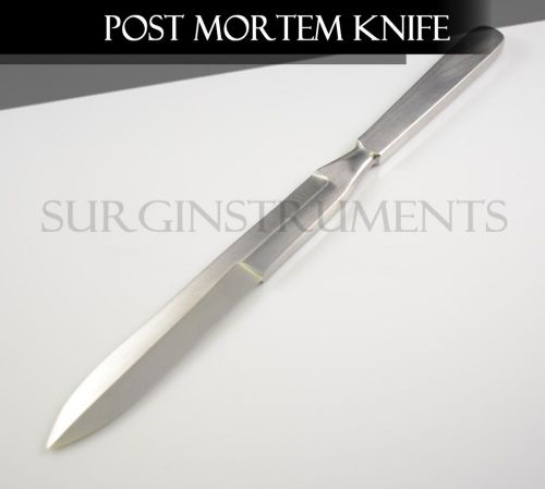 Stainless Steel Autopsy Post Mortem Disection Knife Blade - Double Edged 11&#034;